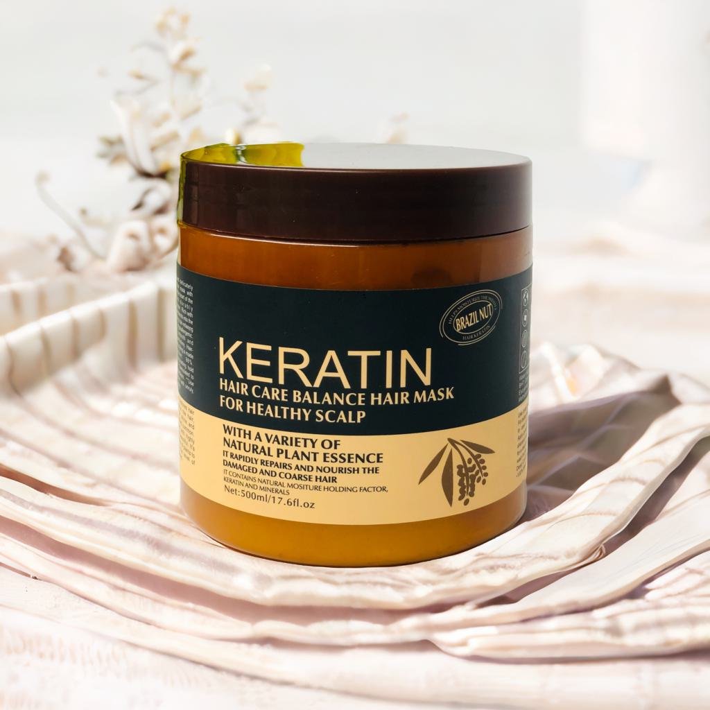 Keratin Hair care balance hair mask for healthy scalp